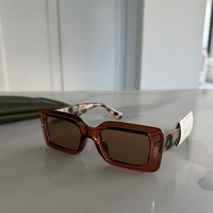 Aire Rectangular Women's Sunglasses - Designer Style